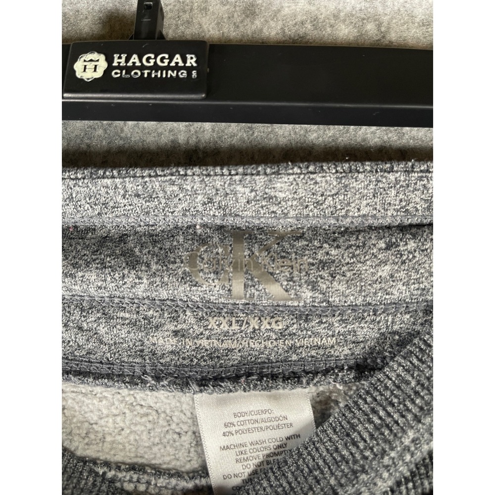 Calvin Klein Performance Womens XXL Gray Logo Jogger Sweatpants Heather Gray - Picture 5 of 10